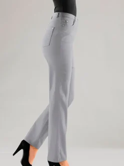 Pantalon féminin à coupe 5 poches classique