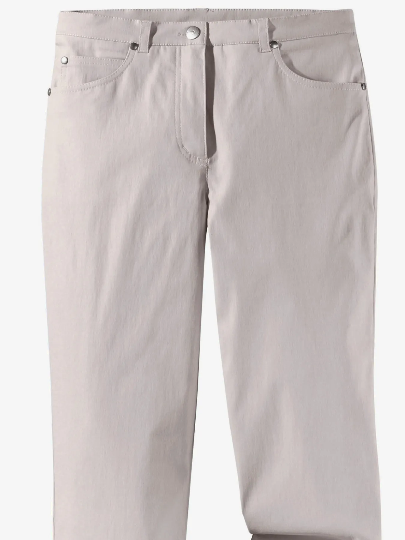 Pantalon féminin à coupe 5 poches classique