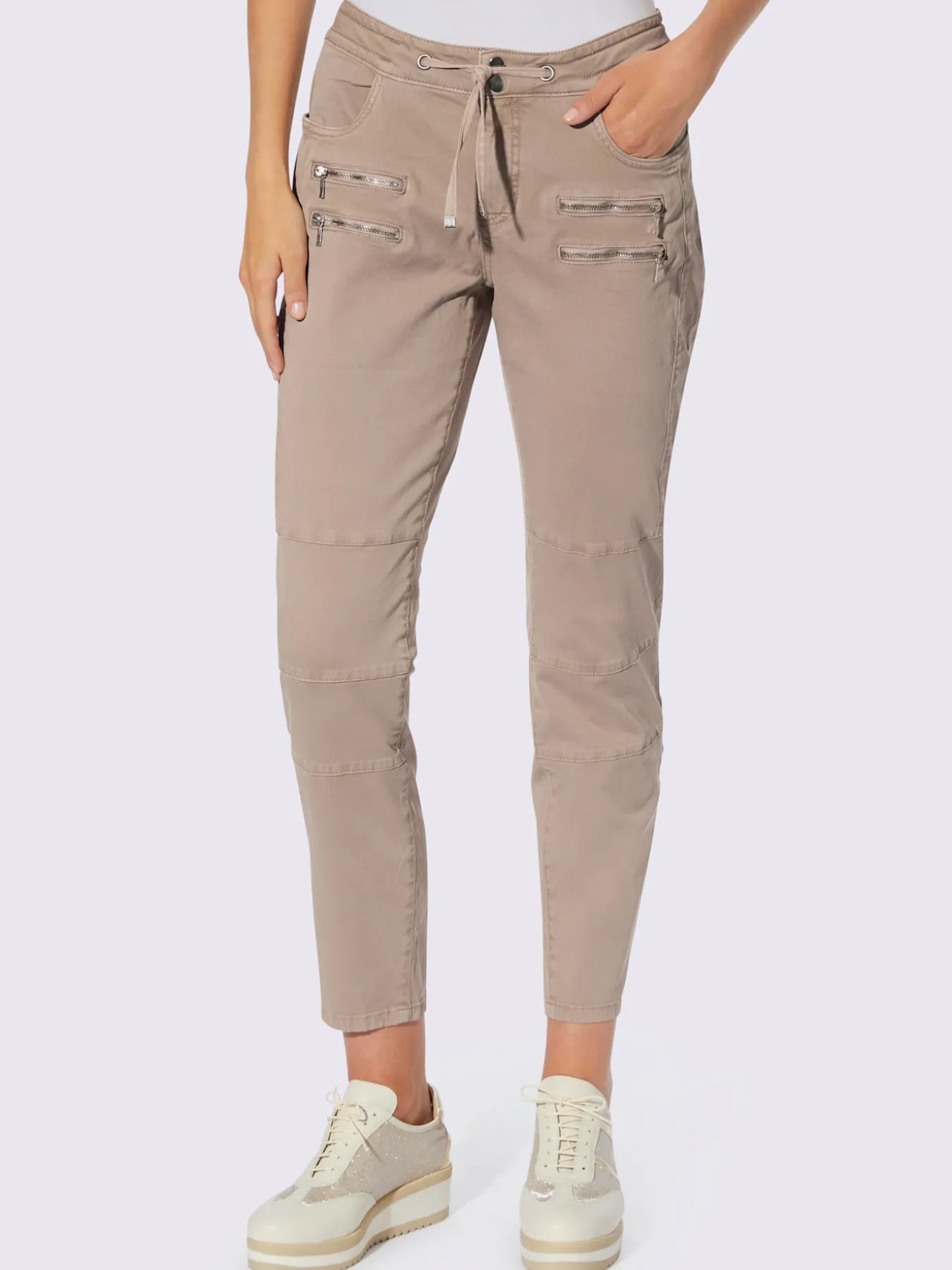 Pantalon glissière sportive