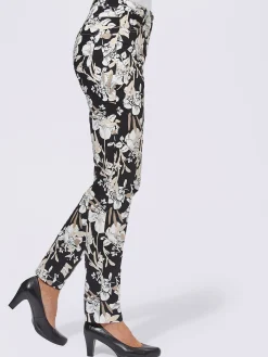 Pantalon imprimé 98% coton