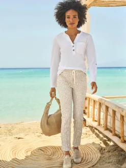 Pantalon imprimé imprimé mode