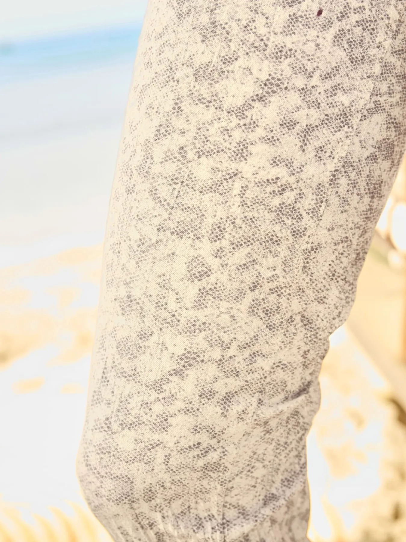 Pantalon imprimé imprimé mode