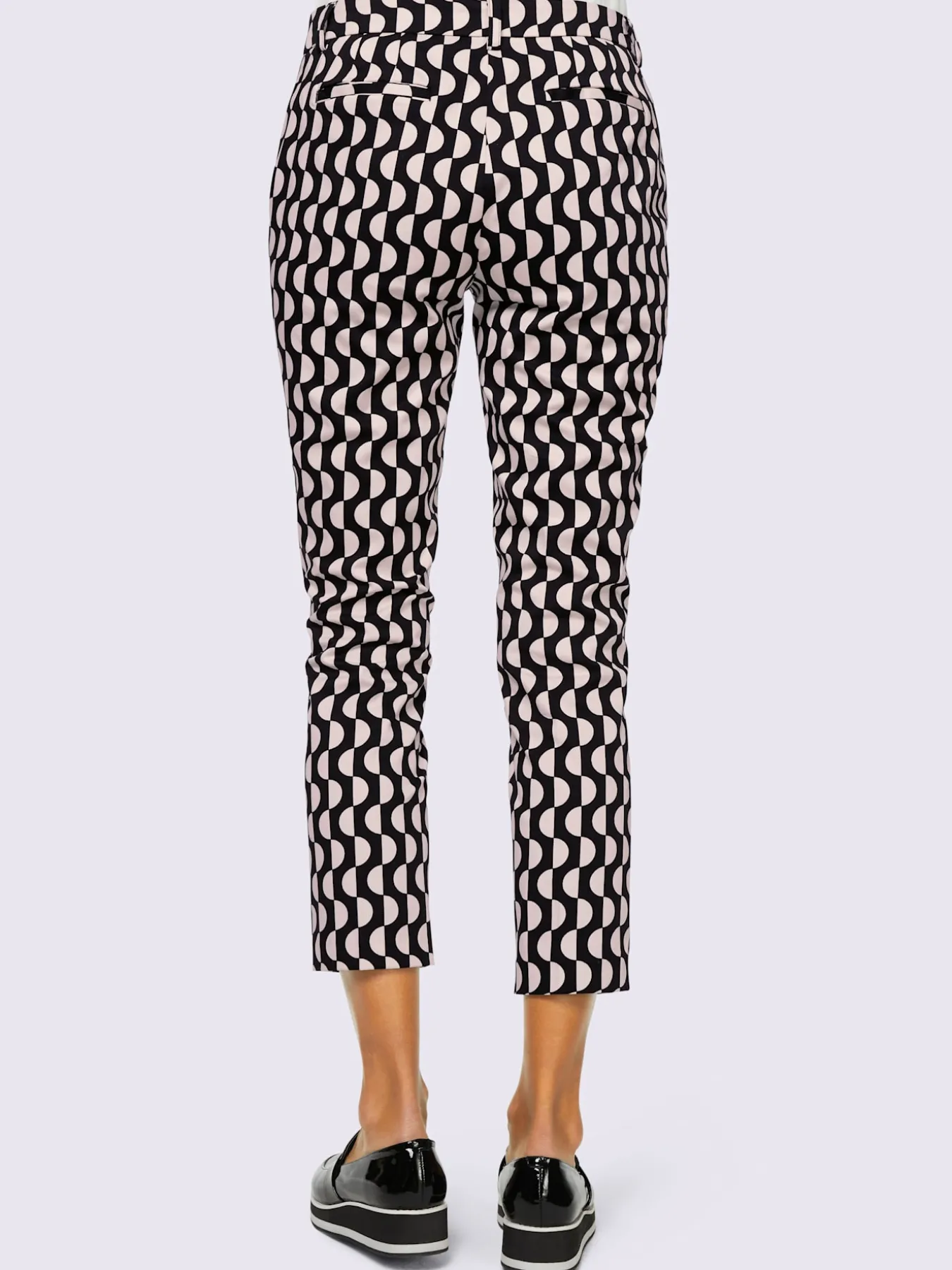 Pantalon imprimé motif graphique