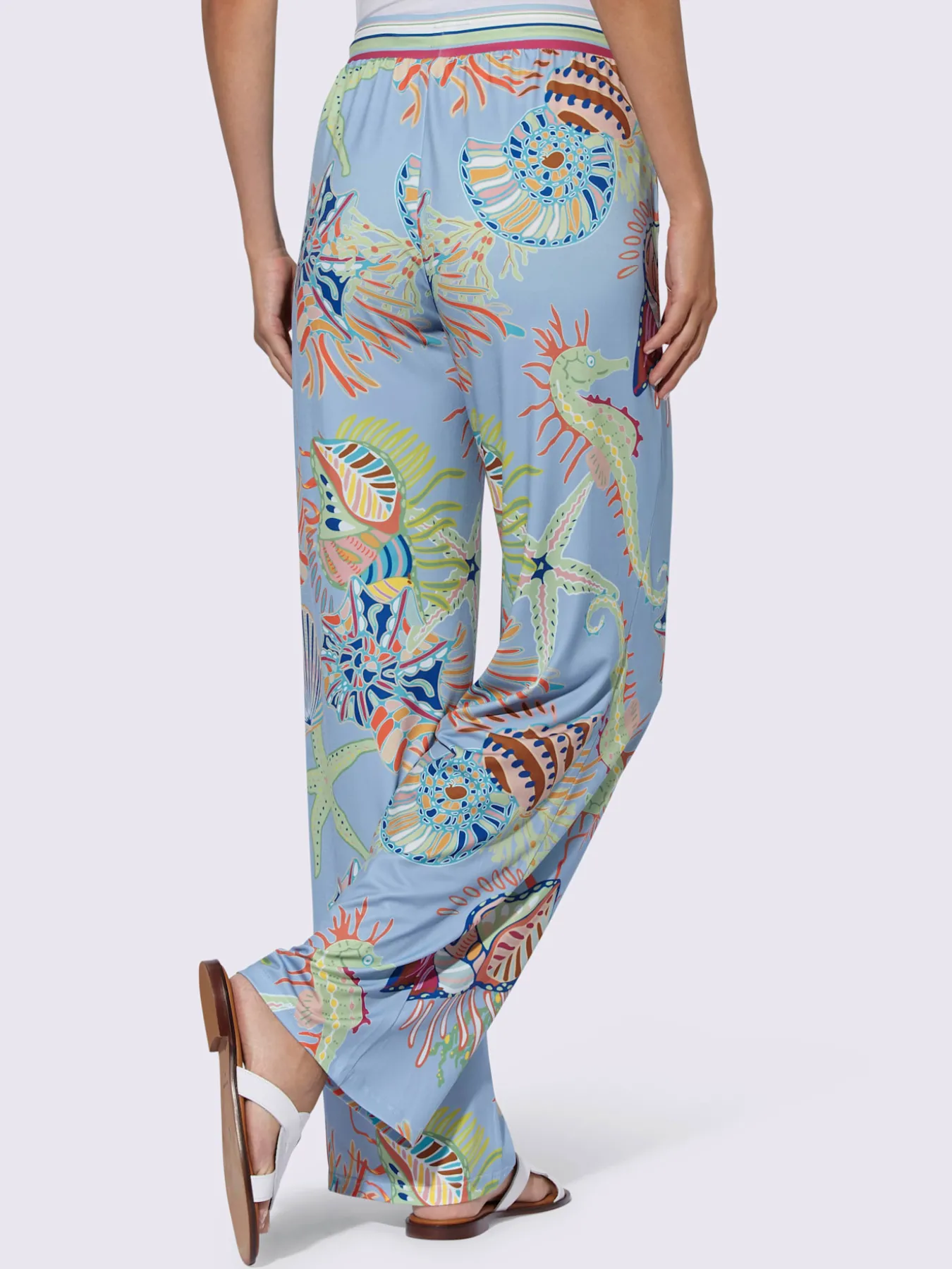 Pantalon imprimé motif imprimé exclusif