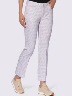 Pantalon imprimé motif imprimé exclusif