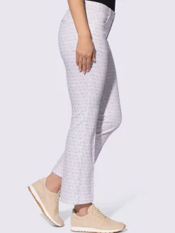 Pantalon imprimé motif imprimé exclusif
