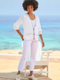 Pantalon imprimé motif imprimé exclusif