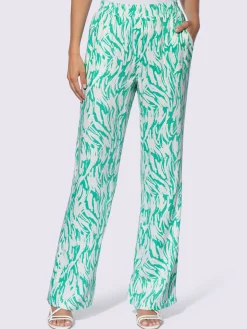 Pantalon imprimé pure viscose