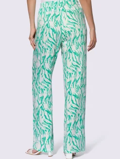 Pantalon imprimé pure viscose
