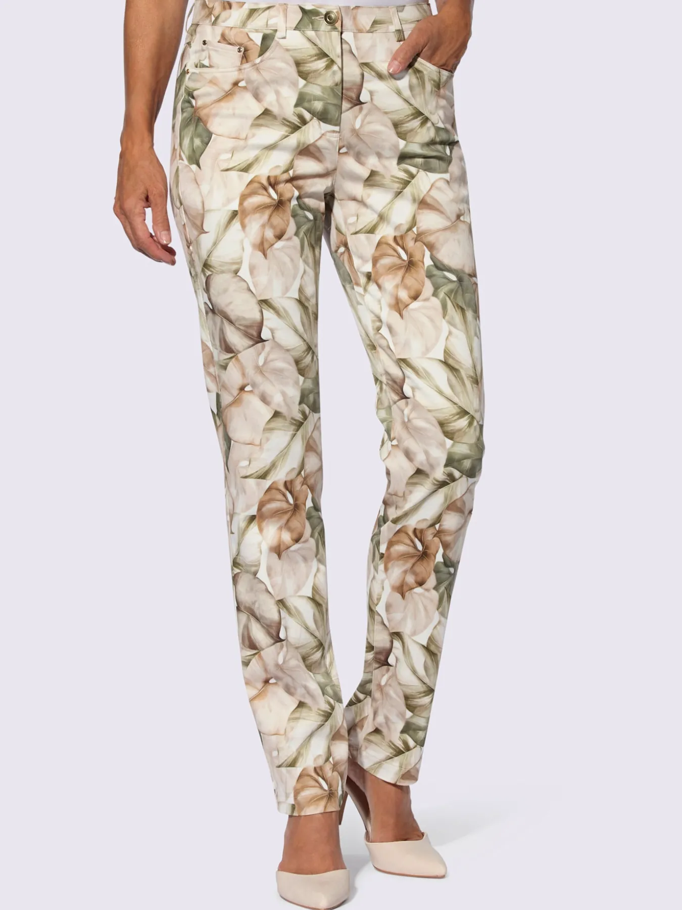 Pantalon imprimé qualité coton