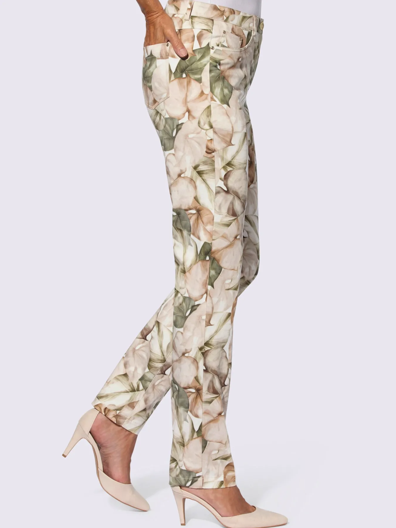 Pantalon imprimé qualité coton