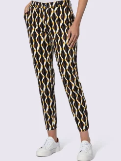 Pantalon imprimé qualité tissée