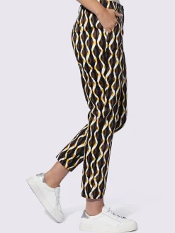 Pantalon imprimé qualité tissée