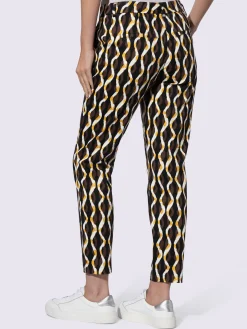 Pantalon imprimé qualité tissée