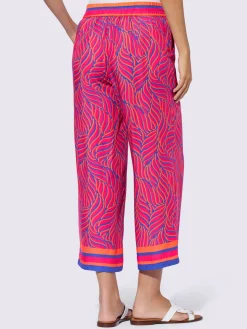 Pantalon imprimé qualité tissée