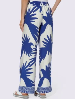 Pantalon imprimé qualité tissée