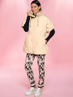 Pantalon imprimé superbe motif graphique