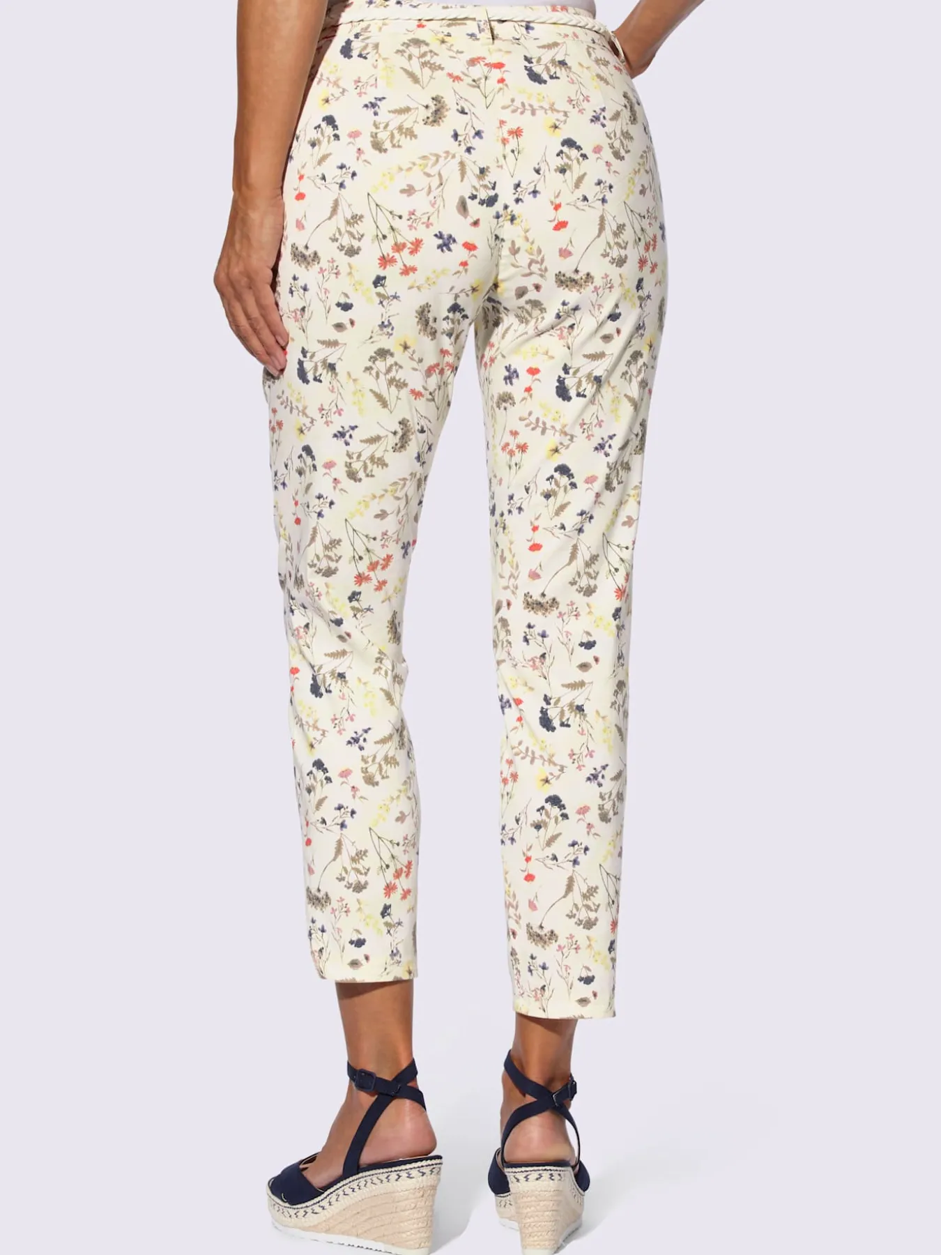 Pantalon imprimé viscose