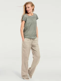 Pantalon jambes larges