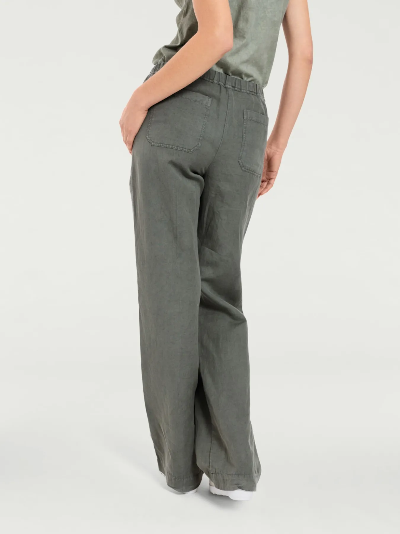 Pantalon jambes larges