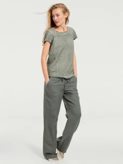 Pantalon jambes larges