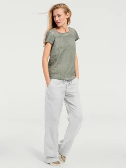 Pantalon jambes larges