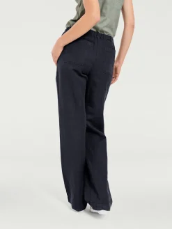 Pantalon jambes larges