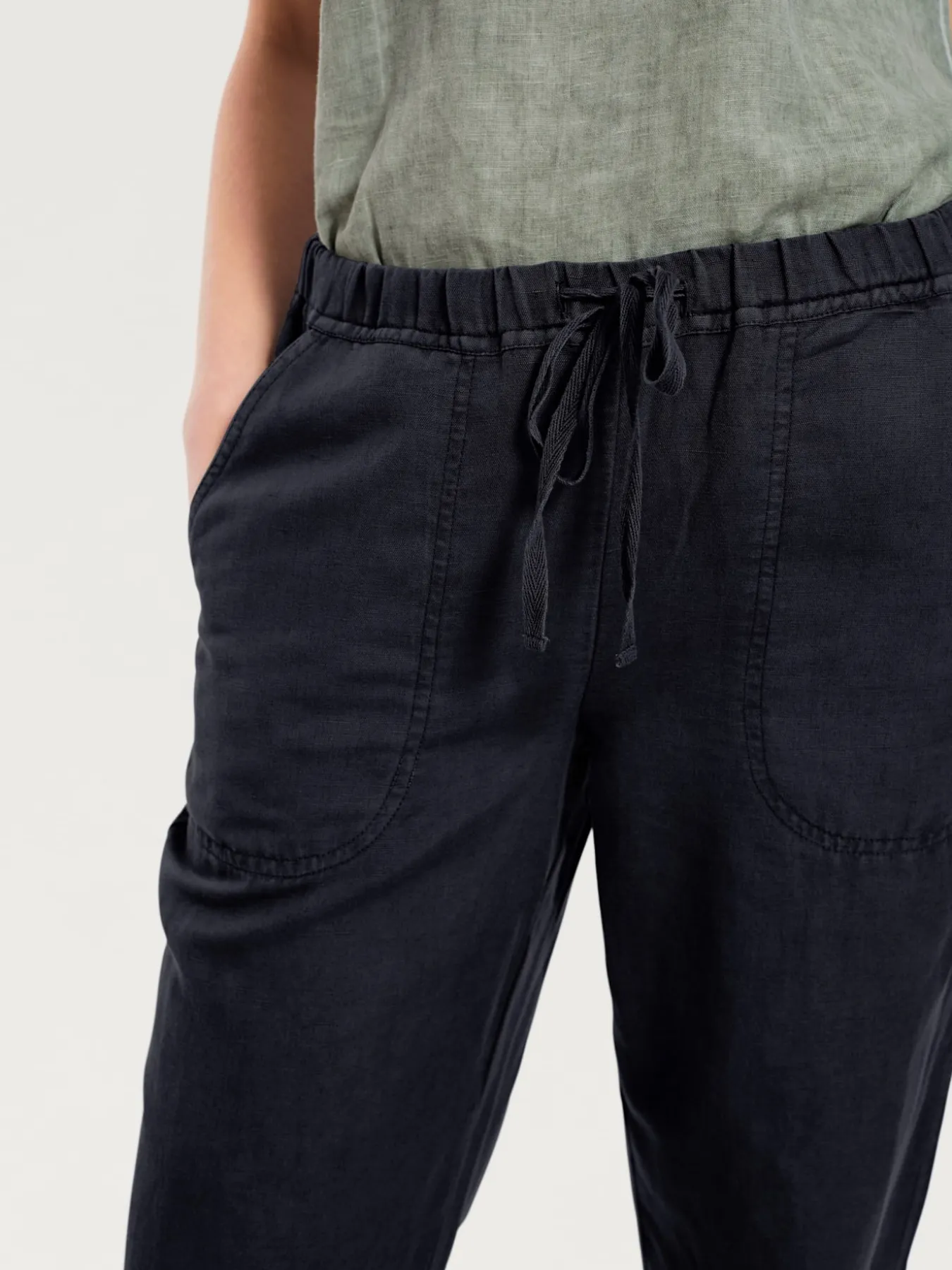 Pantalon jambes larges
