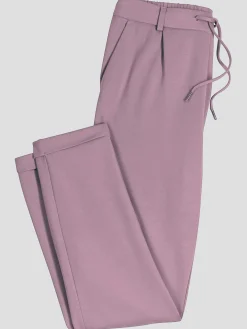 Pantalon jogpant ceinture élastique, coulisse et lien à nouer