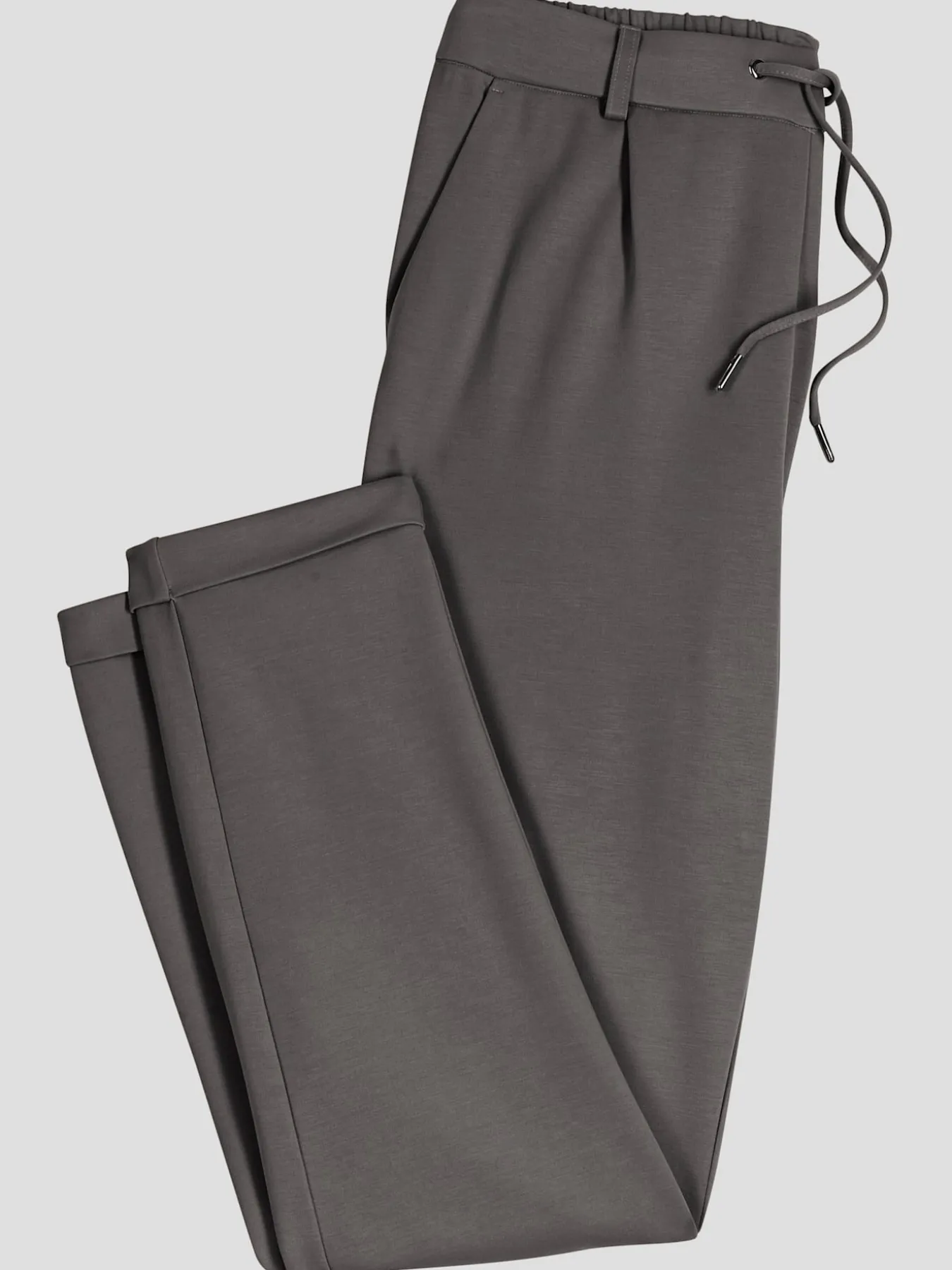 Pantalon jogpant ceinture élastique, coulisse et lien à nouer