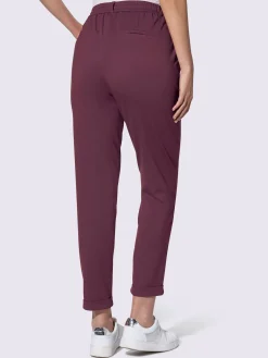 Pantalon jogpant ceinture élastique, coulisse et lien à nouer