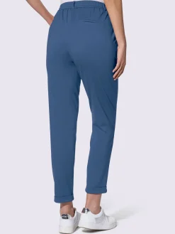 Pantalon jogpant ceinture élastique, coulisse et lien à nouer
