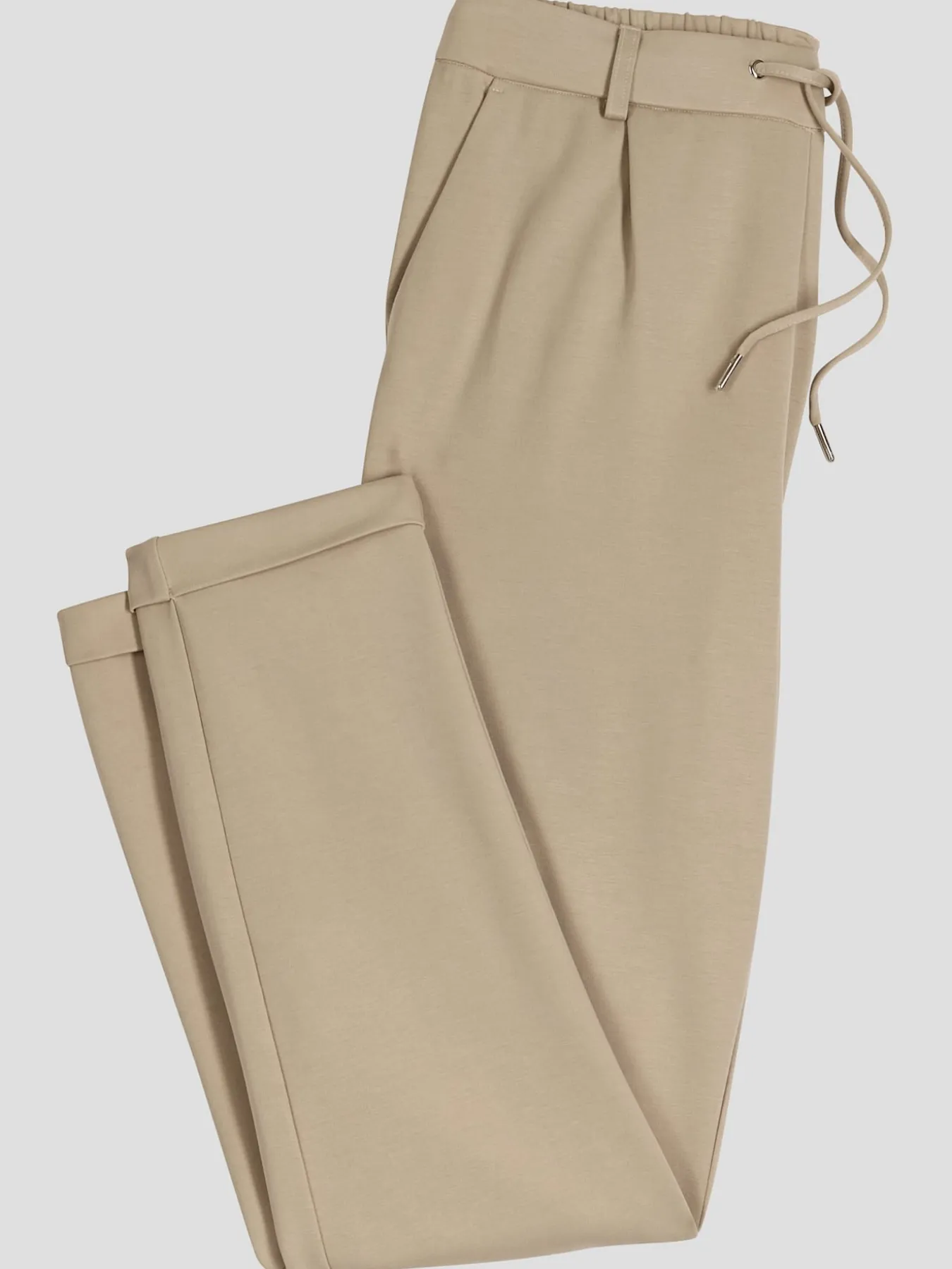 Pantalon jogpant ceinture élastique, coulisse et lien à nouer