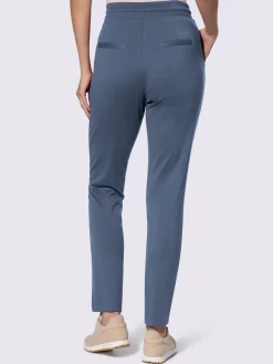 Pantalon jogpant ceinture élastique, coulisse et lien à nouer