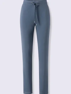 Pantalon jogpant ceinture élastique, coulisse et lien à nouer