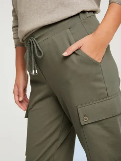 Pantalon jogpant coupe carotte
