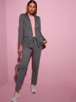 Pantalon jogpant forme courte tendance