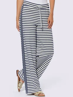 Pantalon jogpant motif à rayures mode