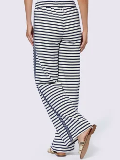 Pantalon jogpant motif à rayures mode