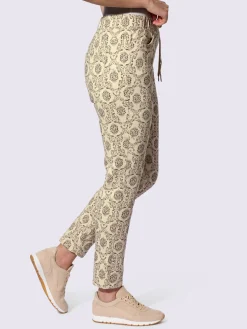 Pantalon jogpant motif imprimé exclusif