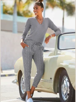 Pantalon jogpant pantalon avec ceinture élastique