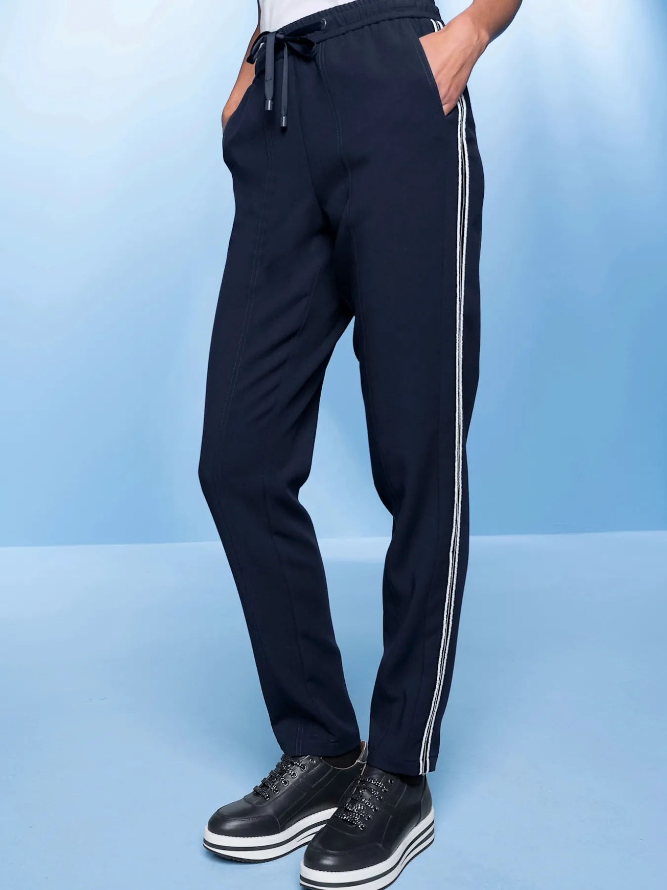 Pantalon jogpant qualité tissée