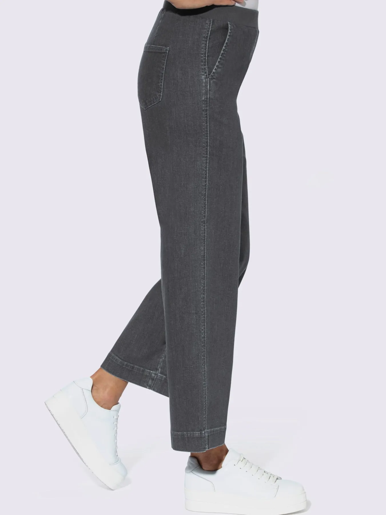 Pantalon large 96% coton