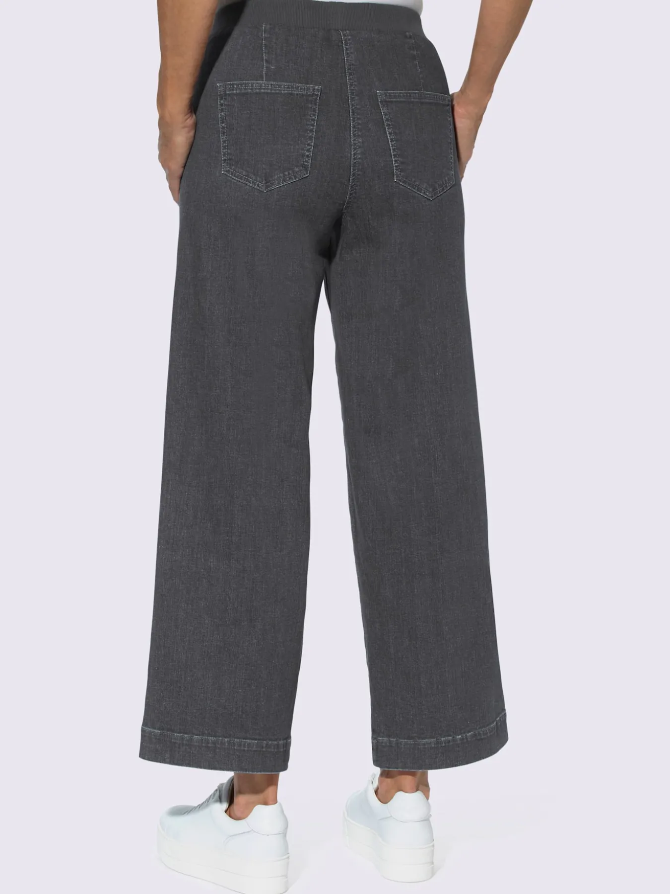 Pantalon large 96% coton