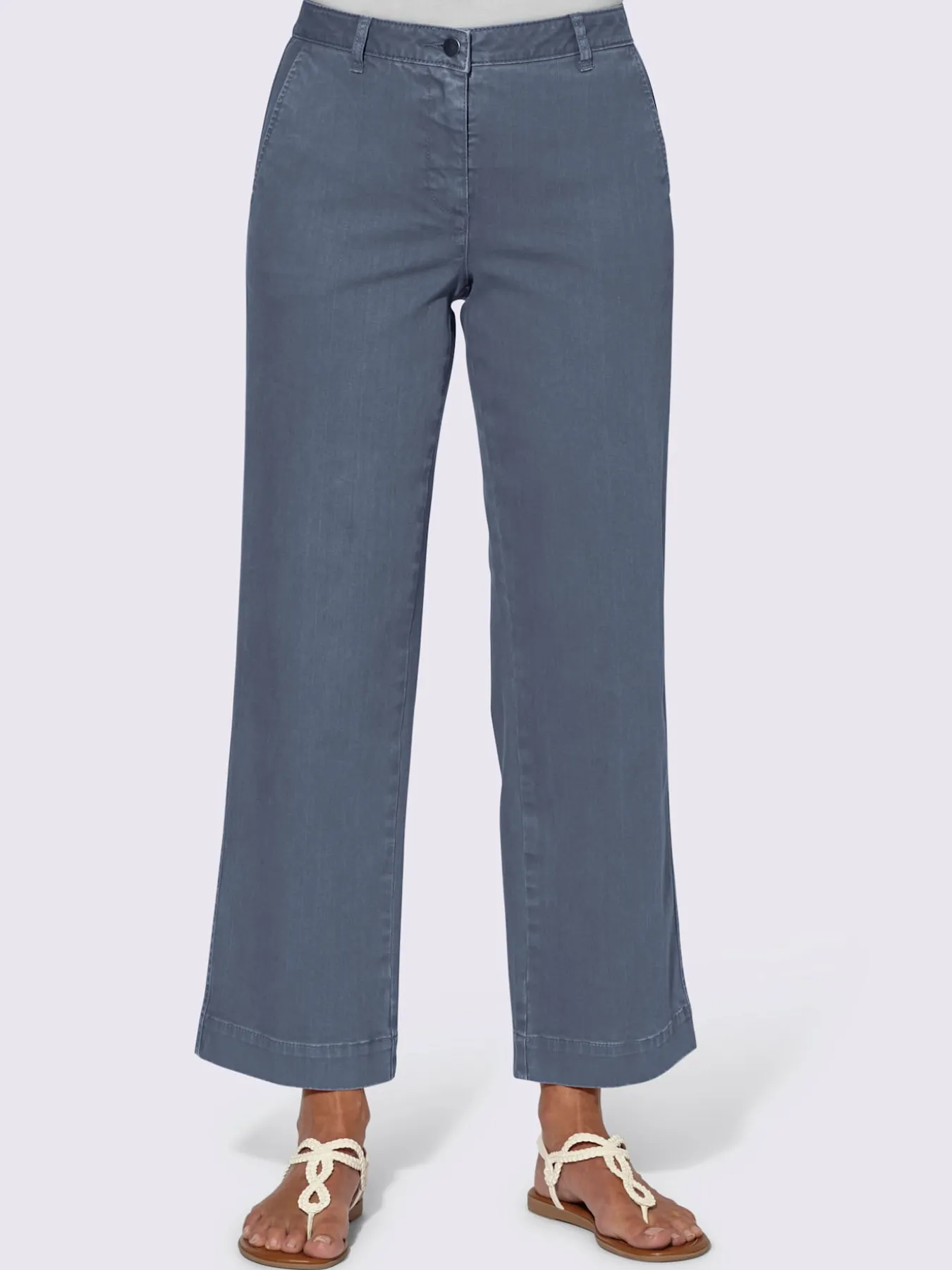 Pantalon large 96% coton