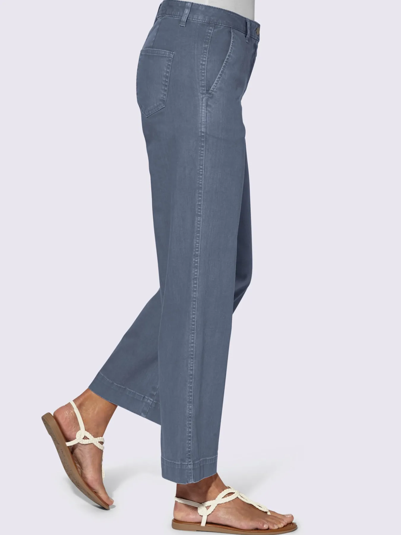 Pantalon large 96% coton