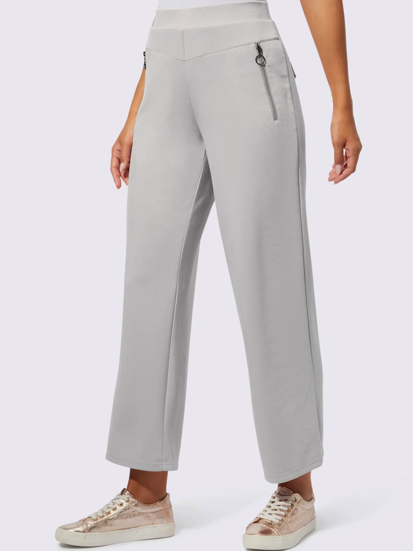 Pantalon large 50% modal