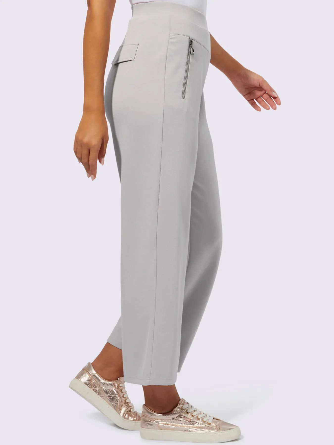 Pantalon large 50% modal