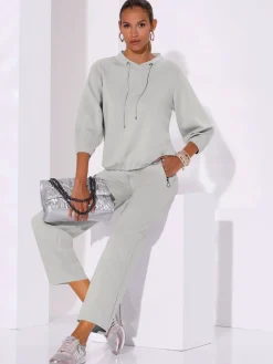 Pantalon large 50% modal