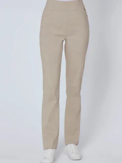 Pantalon large ceinture élastique